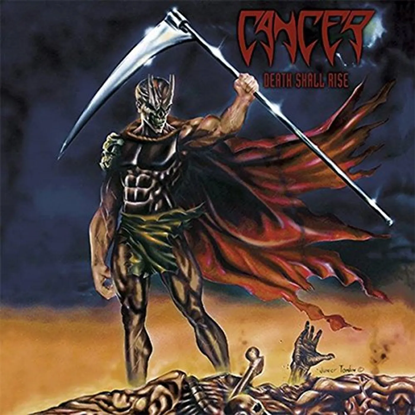 Cancer DEATH SHALL RISE Vinyl Record - Holland Release