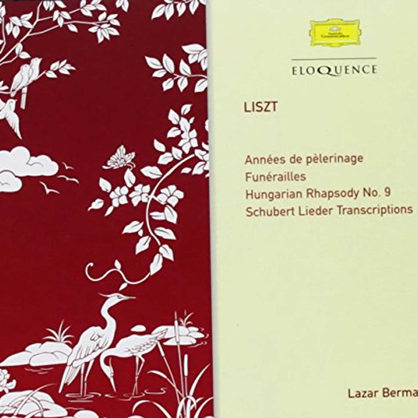 Lazar Berman LISZT: ANN ES DE P LERINAGE CD