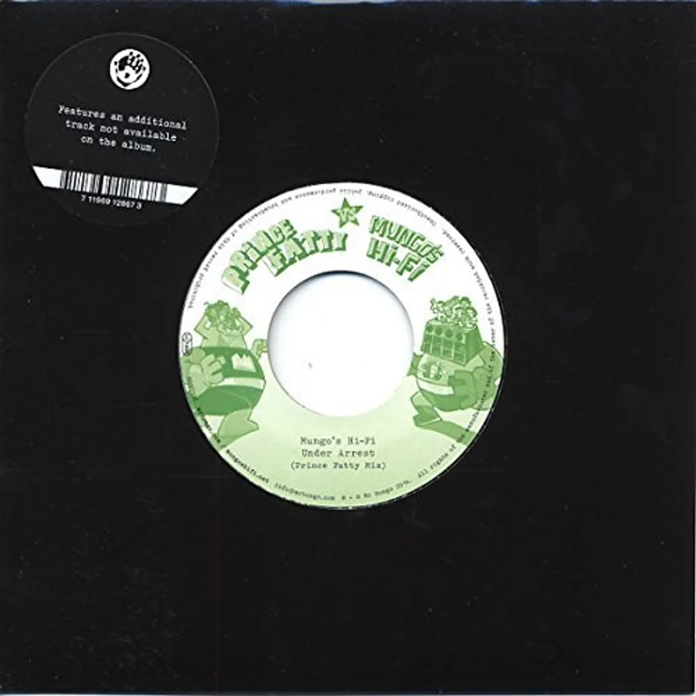 UNDER ARREST (PRINCE FATTY MIX) Vinyl Record