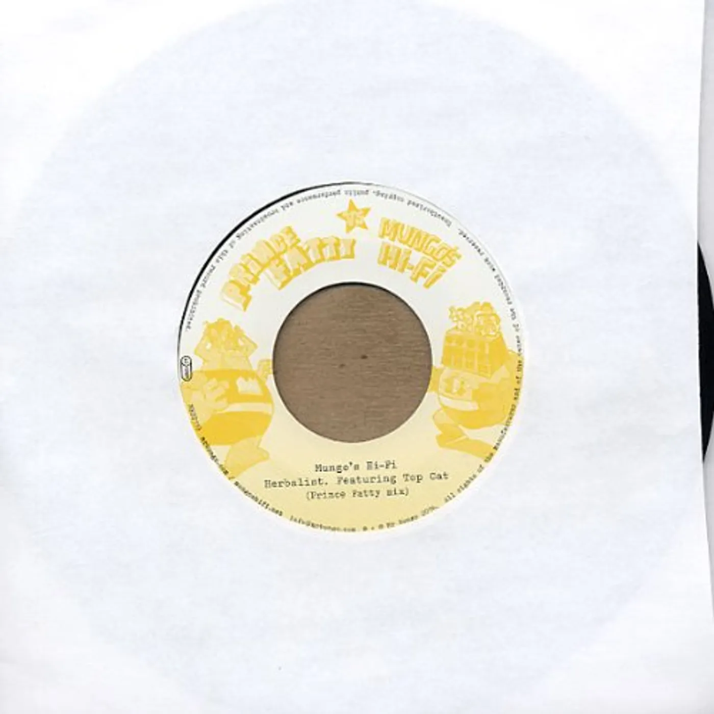 Prince Fatty HERBALIST / DIVORCE A L'ATILIENE Vinyl Record