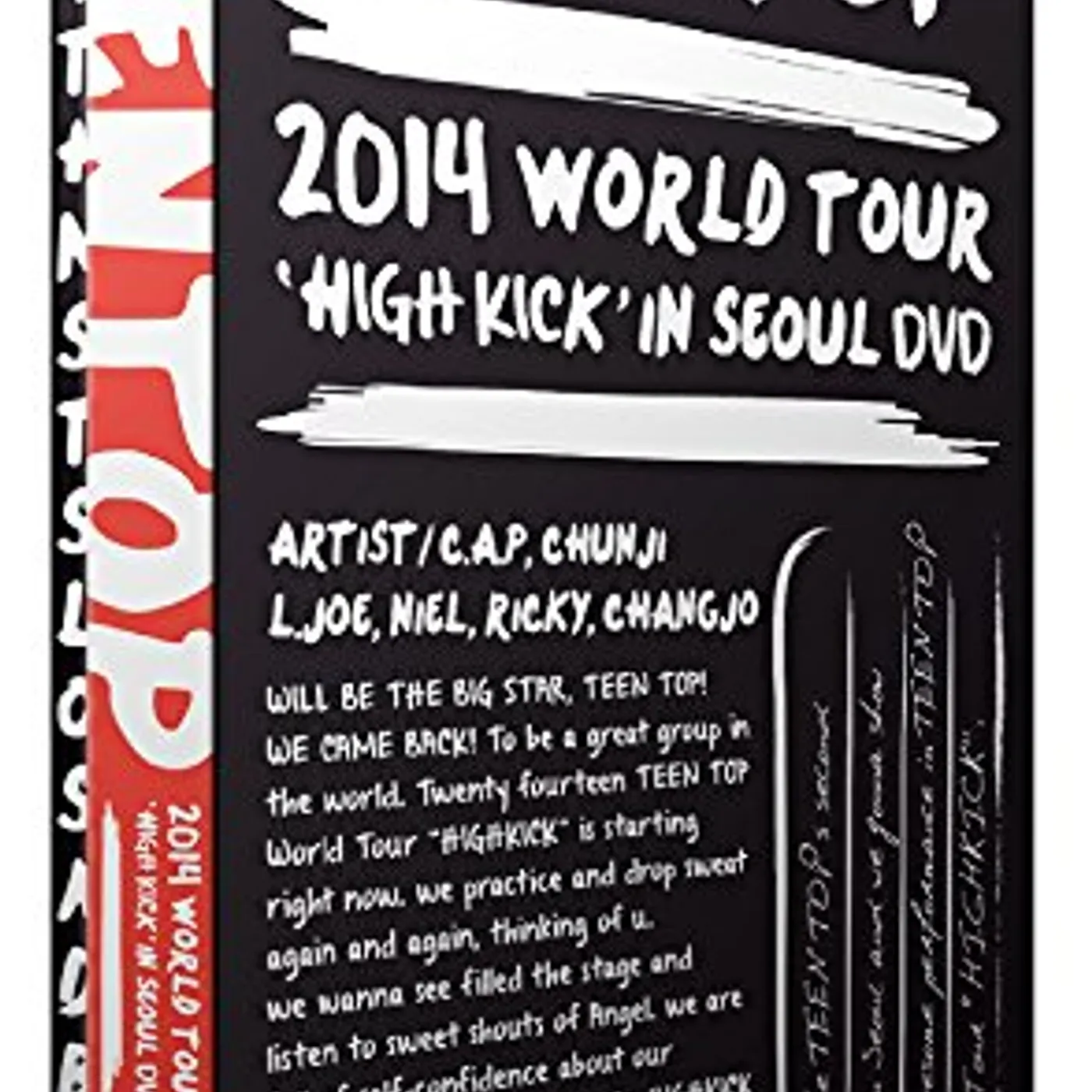 TEEN TOP 2014 WORLD TOUR IN SEOUL DVD