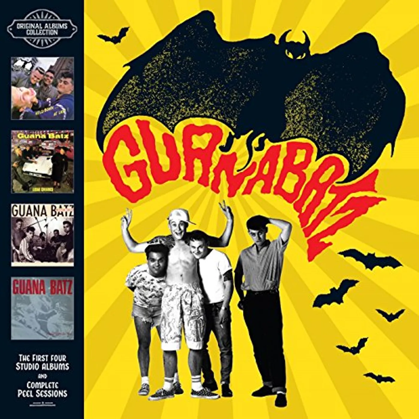 Guana Batz ORIGINAL ALBUMS PLUS PEEL SESSIONS COLLECTION CD