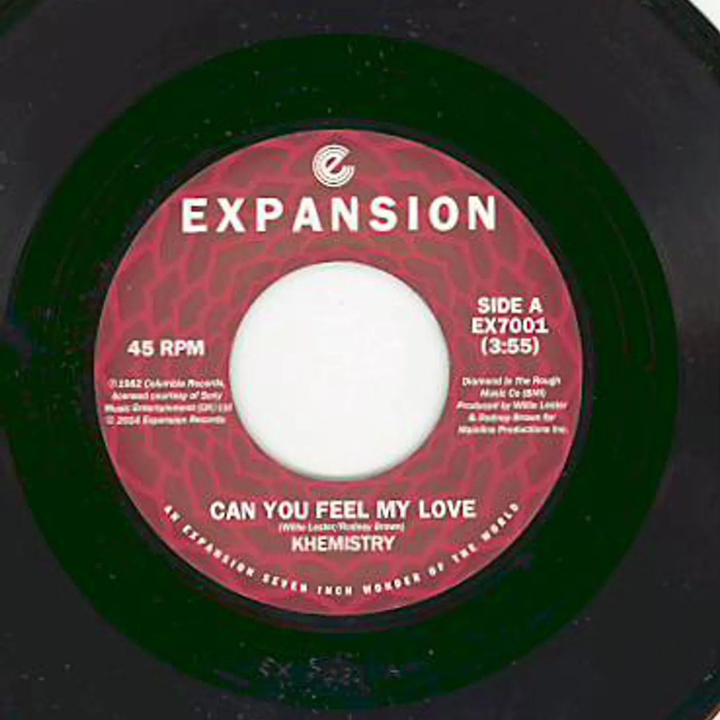 Khemistry CAN YOU FEEL MY LOVE/WHATEVER IT TAKES Vinyl Record