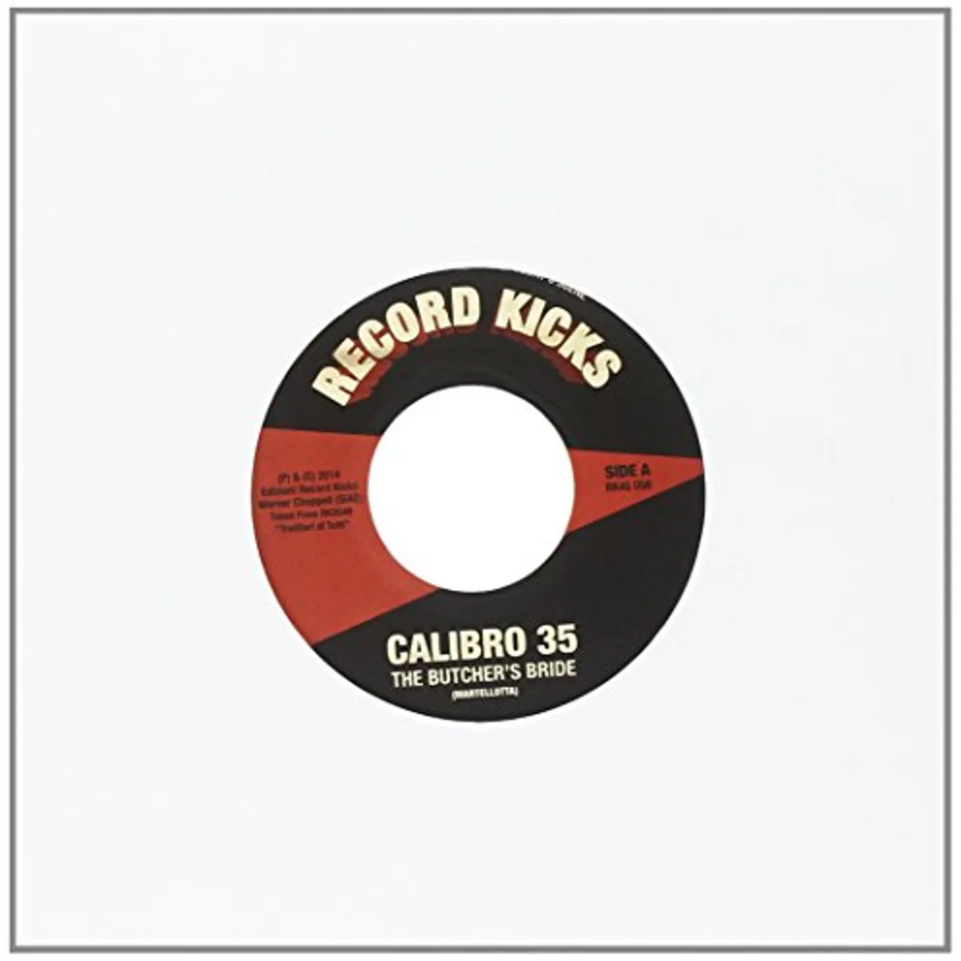 Calibro 35 BUCTHER'S BRIDE/GET CARTER Vinyl Record - UK Release