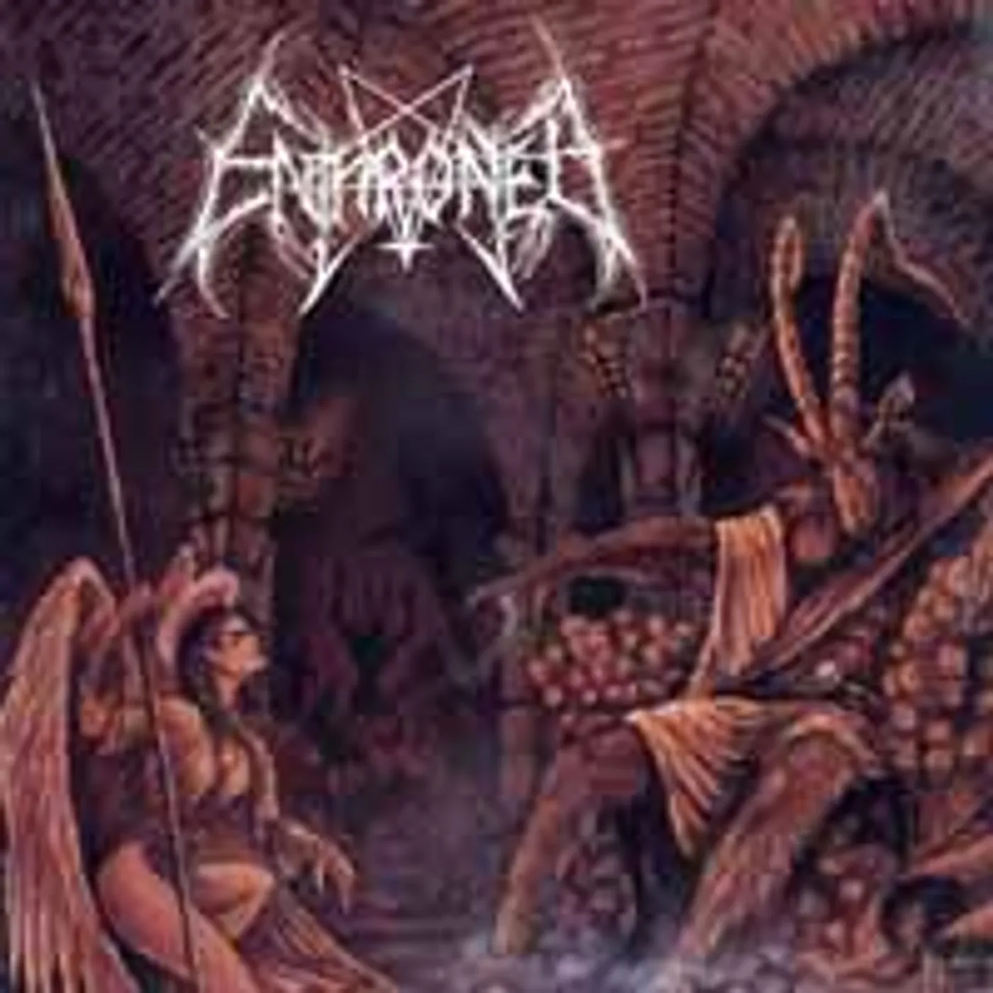 Enthroned TOWARDS THE SKULL THRONE OF SATAN (UK) (Vinyl)
