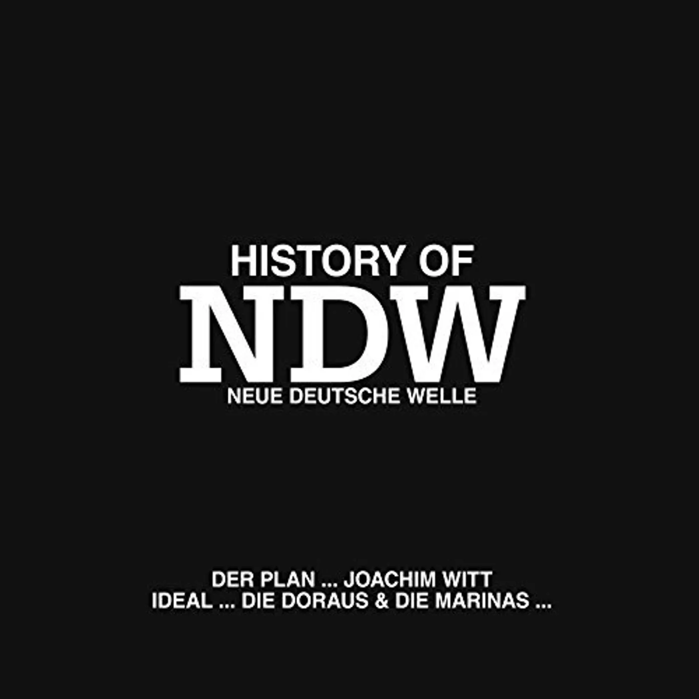 HISTORY OF NDW / VARIOUS Vinyl Record