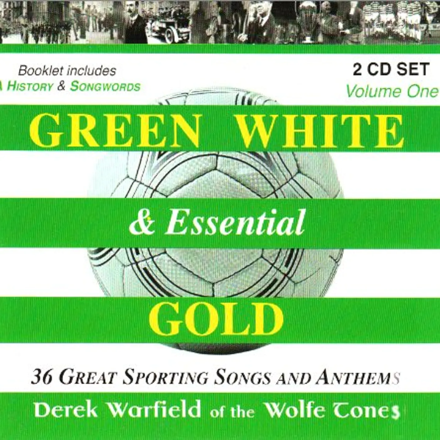 Derek Warfield GREEN WHITE & ESSENTIAL GOLD 1 CD