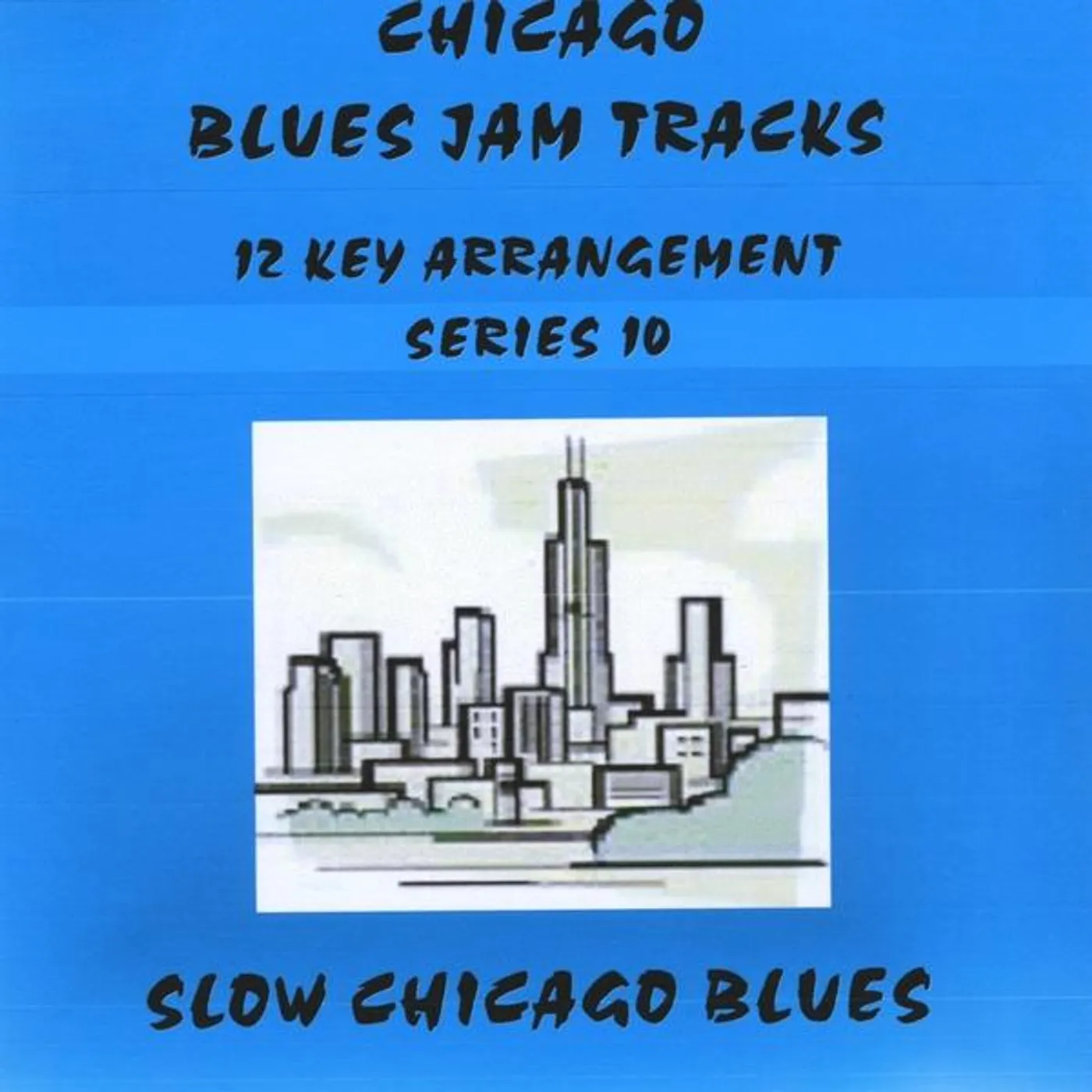 Matthews & Maz CHICAGO BLUES JAM TRACKS SLOW CHICAGO BLUES CD