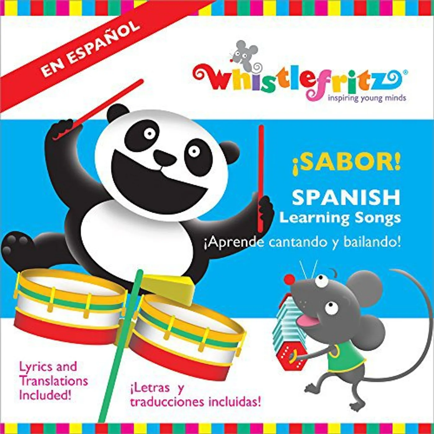 Whistlefritz SABOR SPANISH LEARNING SONGS CD