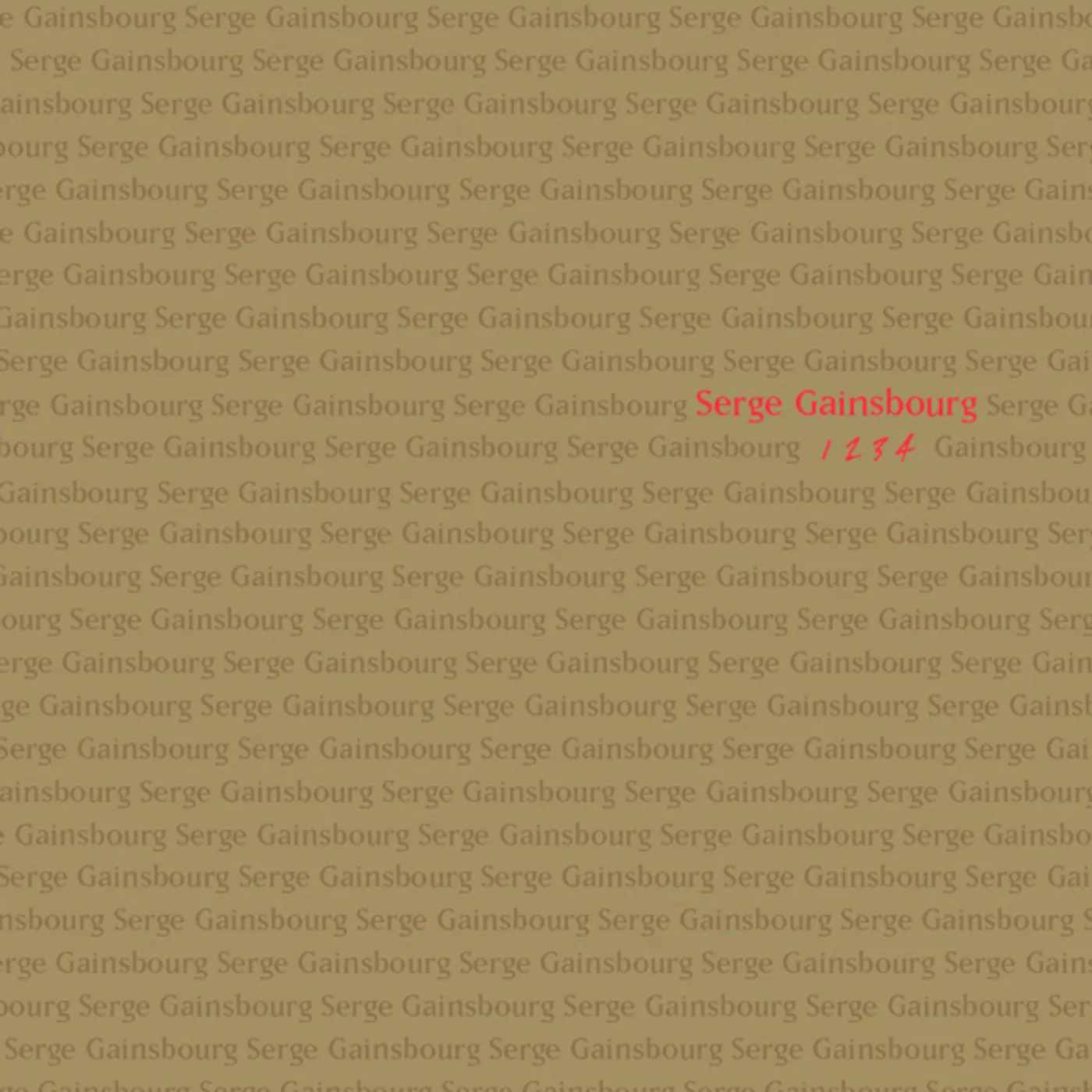 Serge Gainsbourg 1 2 3 4 Vinyl Record