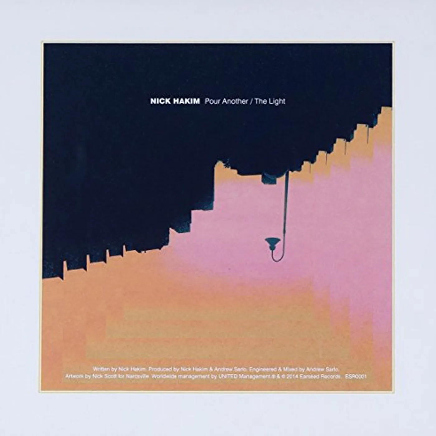 Nick Hakim POUR ANOTHER/THE LIGHT Vinyl Record - UK Release