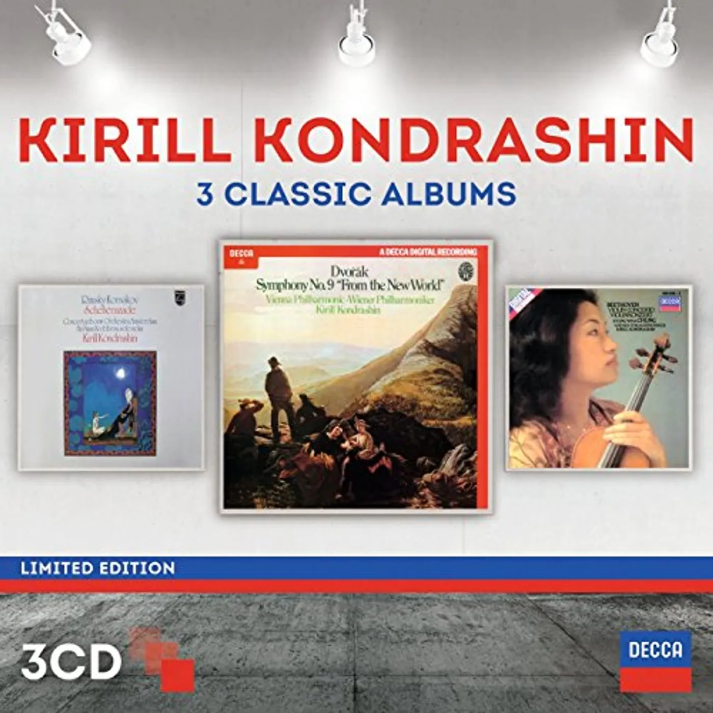 Kirill Kondrashin KYRIL KONDRASHIN: THREE CLASSIC ALBUMS CD