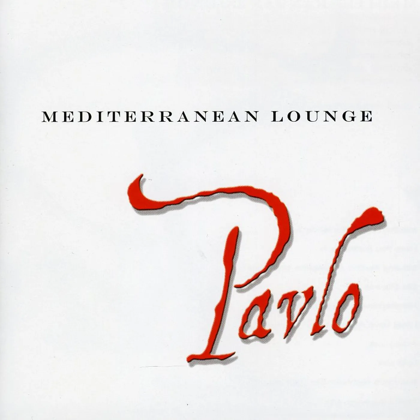 Pavlo MEDITERRANEAN LOUNGE CD
