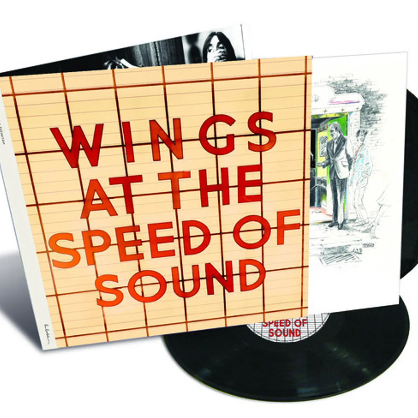 Paul McCartney & Wings AT THE SPEED OF SOUND Vinyl Record