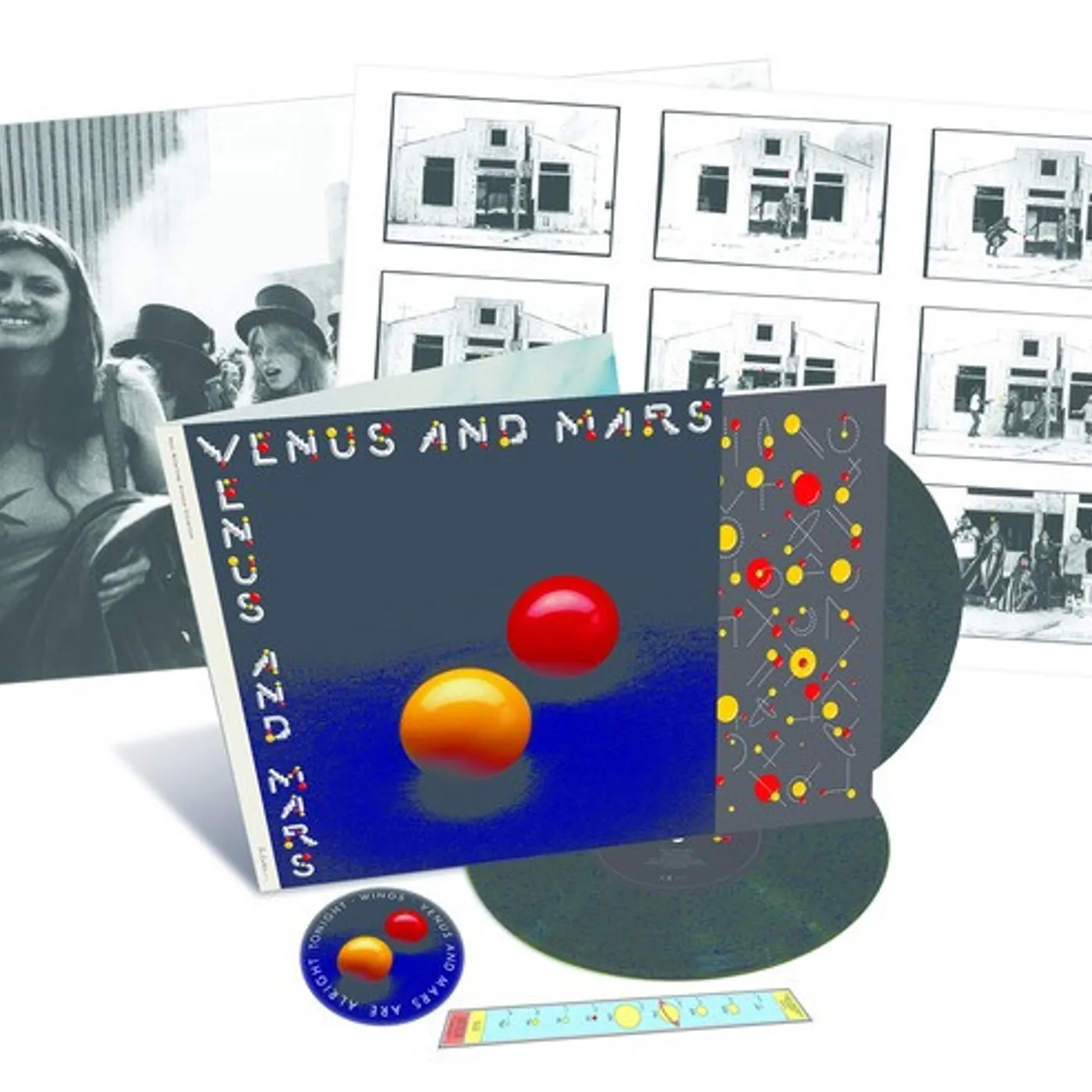 Paul McCartney & Wings Venus And Mars Vinyl Record