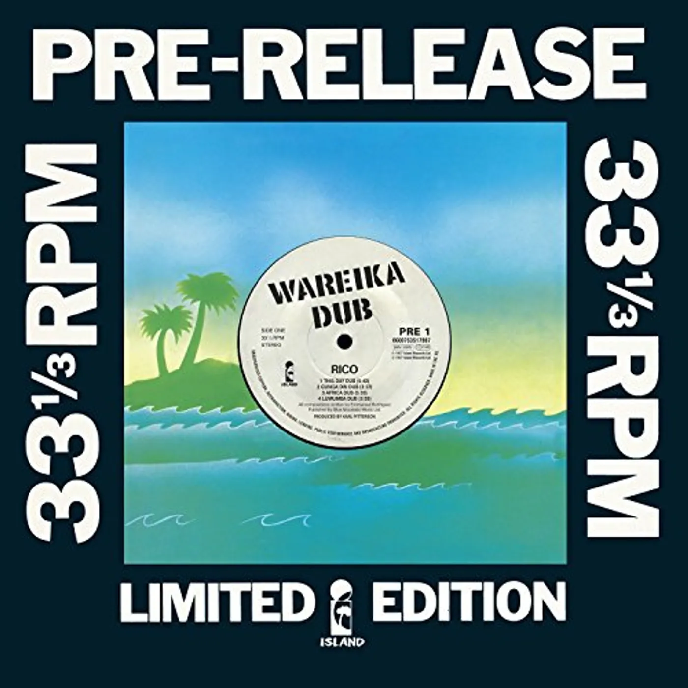 Rico Wareika Dub Vinyl Record
