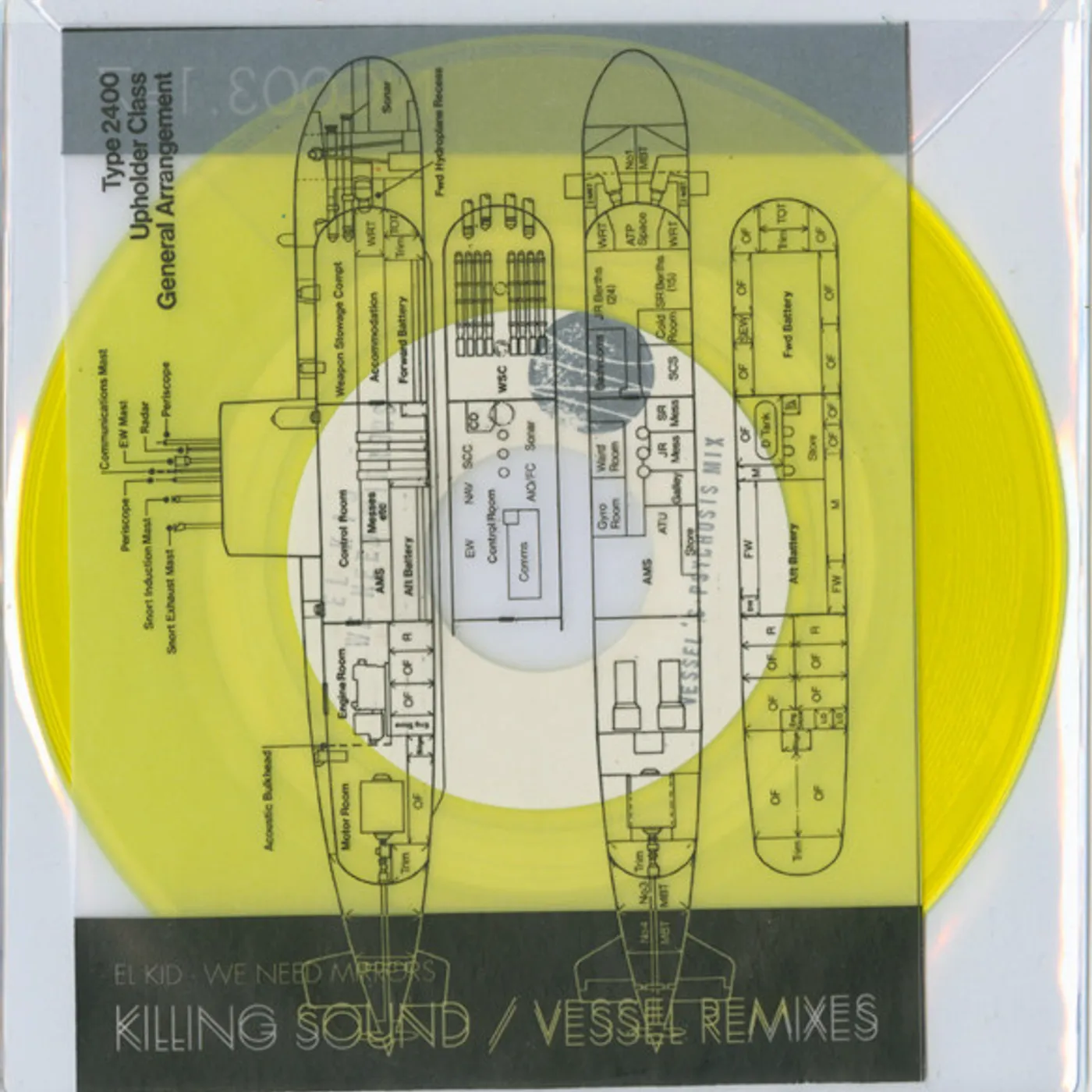 El Kid WE NEED MIRRORS Vinyl Record