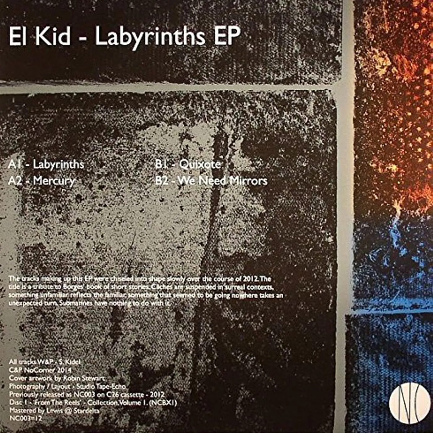 El Kid LABYRINTHS EP Vinyl Record