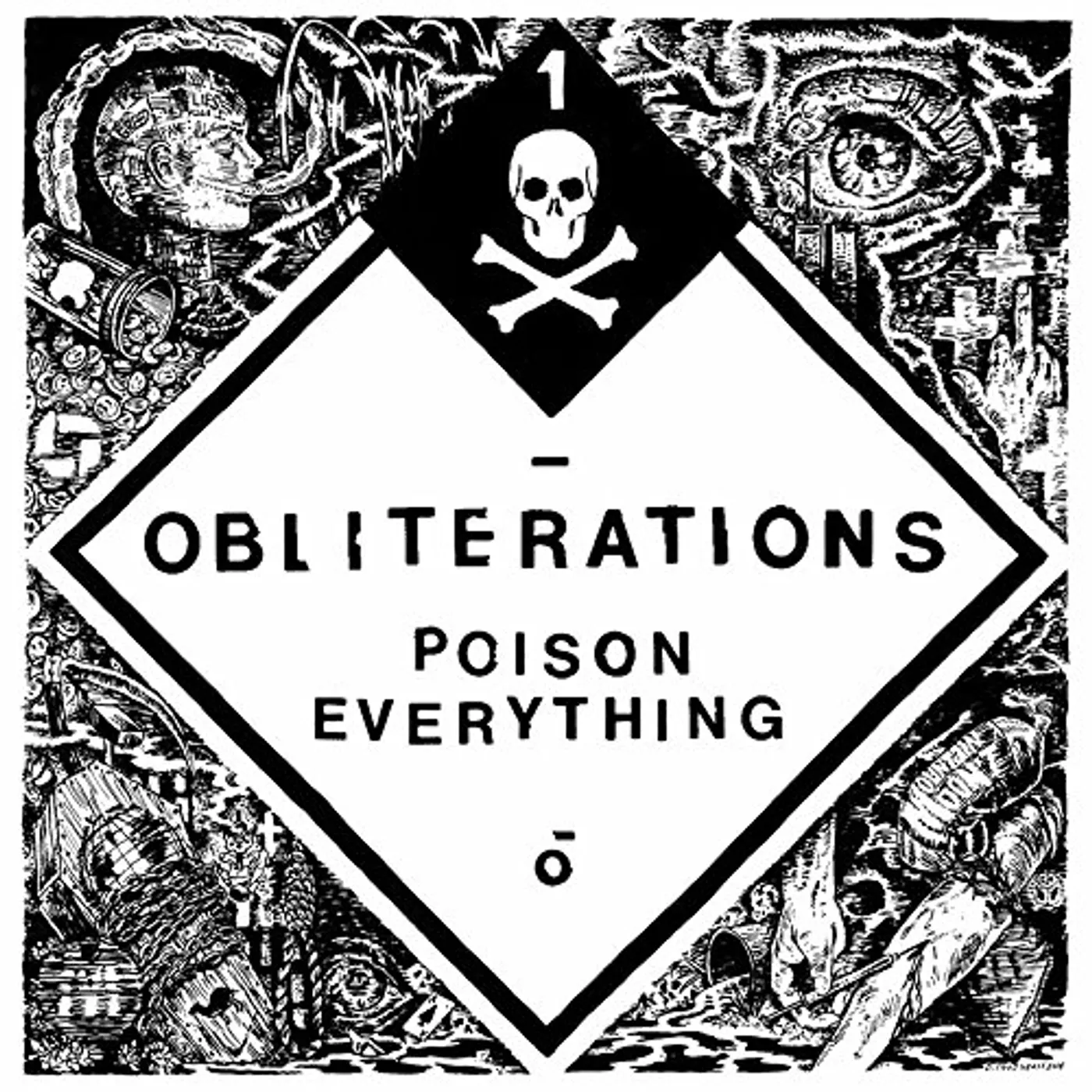 Obliterations POISON EVERYTHING CD