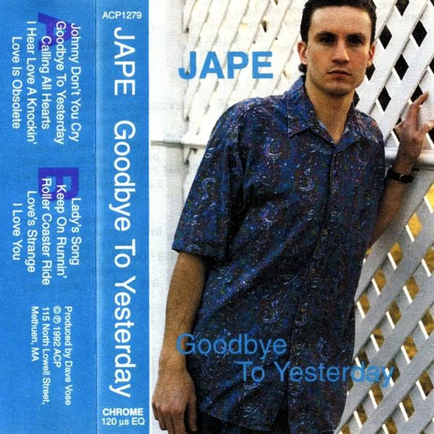 Jape GOODBYE TO YESTERDAY CD