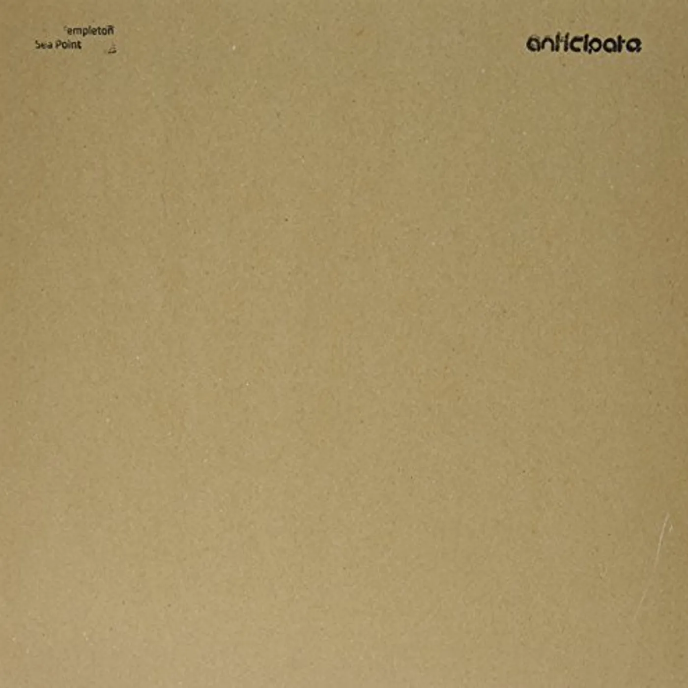 Mark Templeton Sea Point Vinyl Record