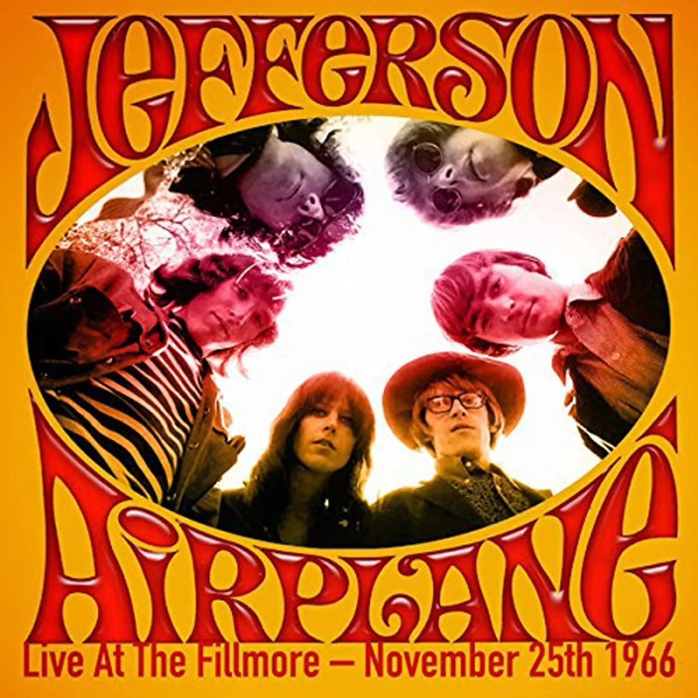 Jefferson Airplane LIVE AT THE FILLMORE-NOVEMBER 25TH 1966 Vinyl Record