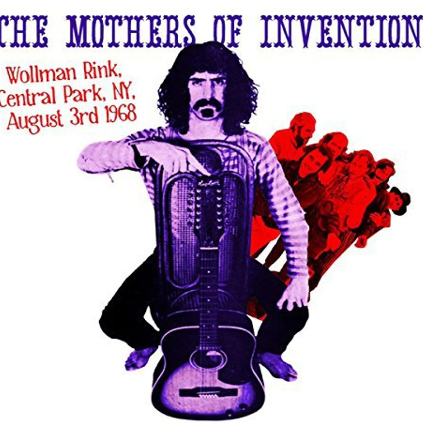 The Mothers Of Invention WOLLMAN RINK CENTRAL PARK NY AUGUST 3RD 1968 Vinyl Record