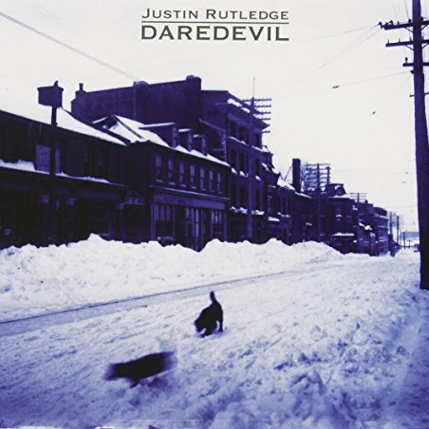 Justin Rutledge DAREDEVIL CD