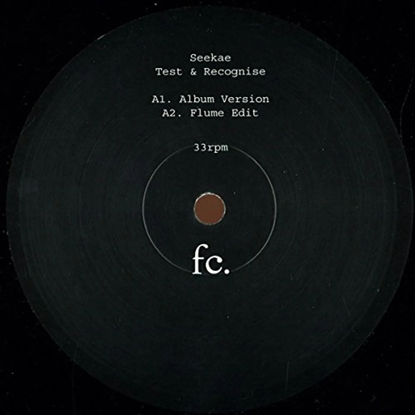 Seekae TEST & RECOGNISE REMIXES Vinyl Record