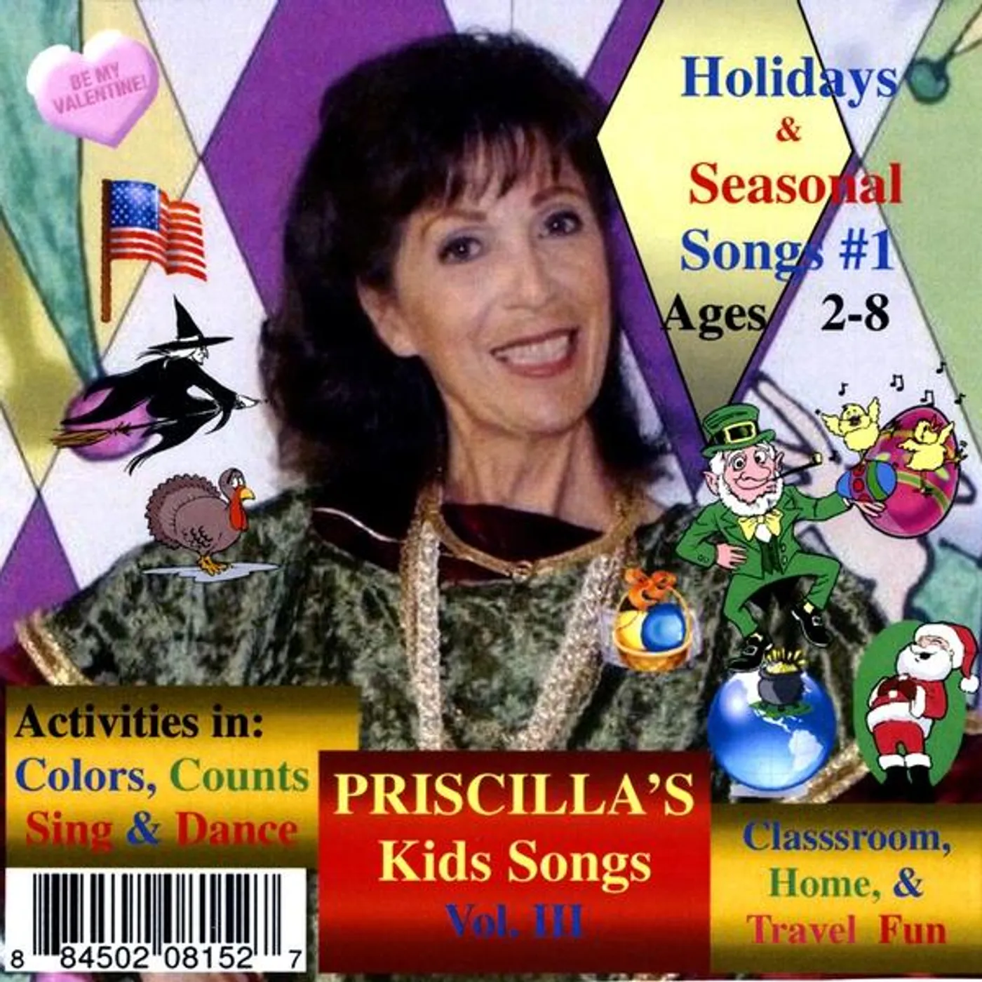 Priscilla Lamarca Kandel HOLIDAYS SEASONAL SONGS CD