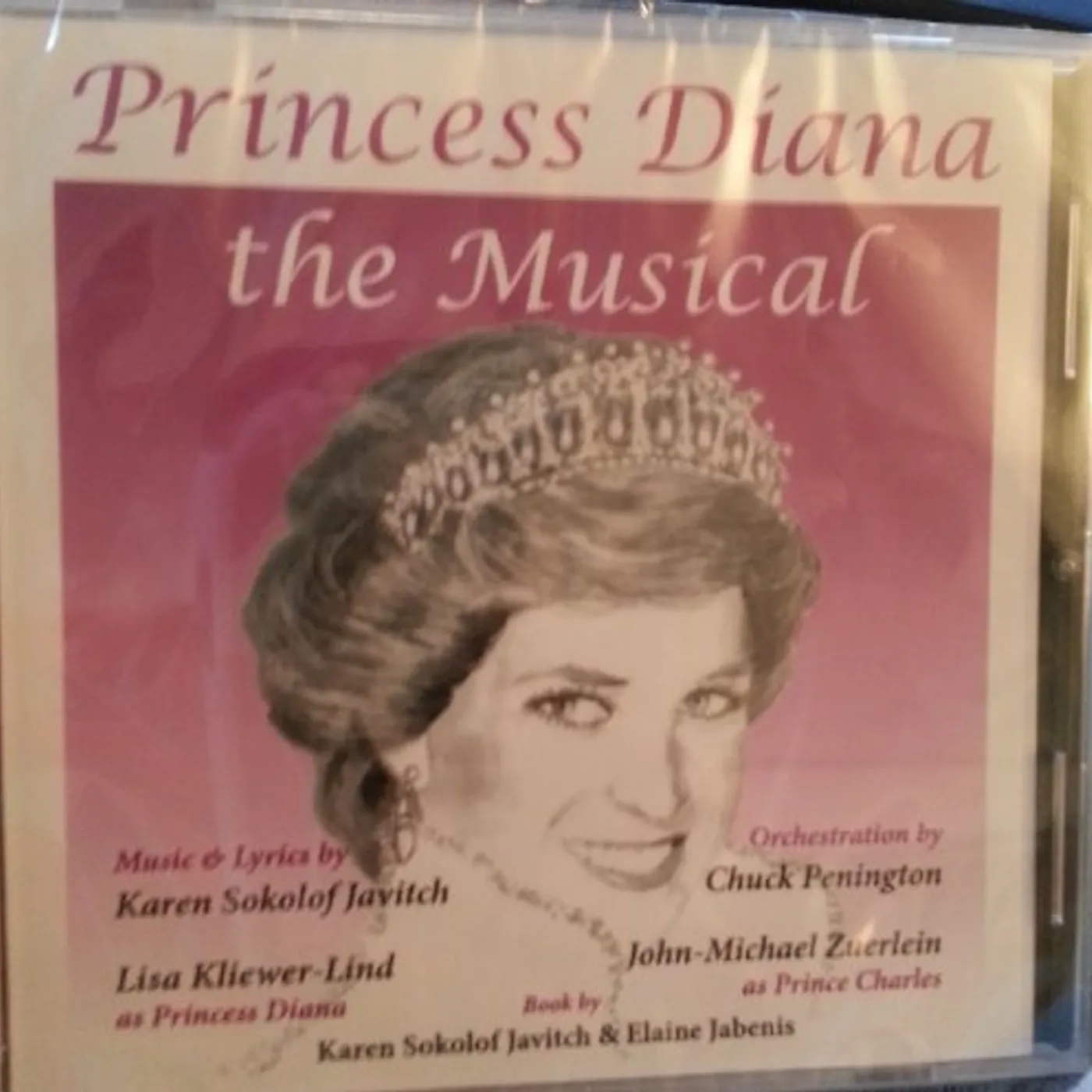 Karen Sokolof Javitch PRINCESS DIANA: THE MUSICAL CD