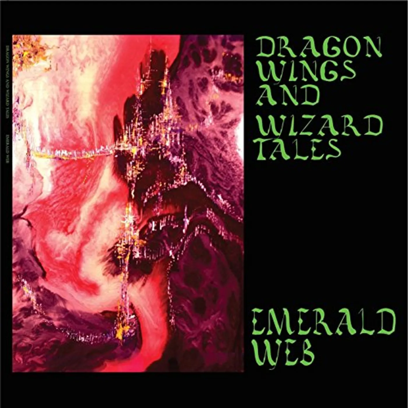 Emerald Web Dragon Wings and Wizard Tales Vinyl Record