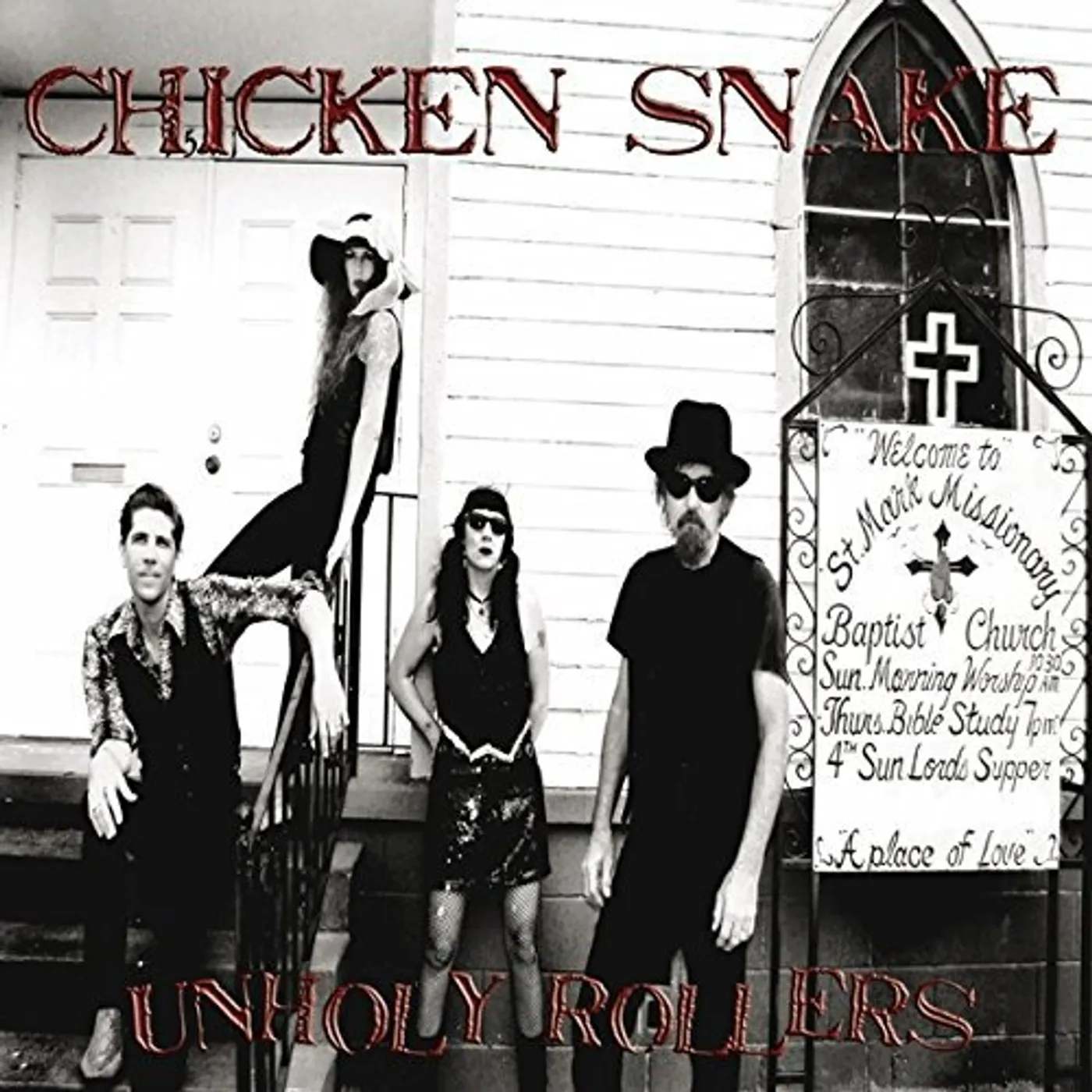 Chicken Snake UNHOLLY ROLLERS Vinyl Record
