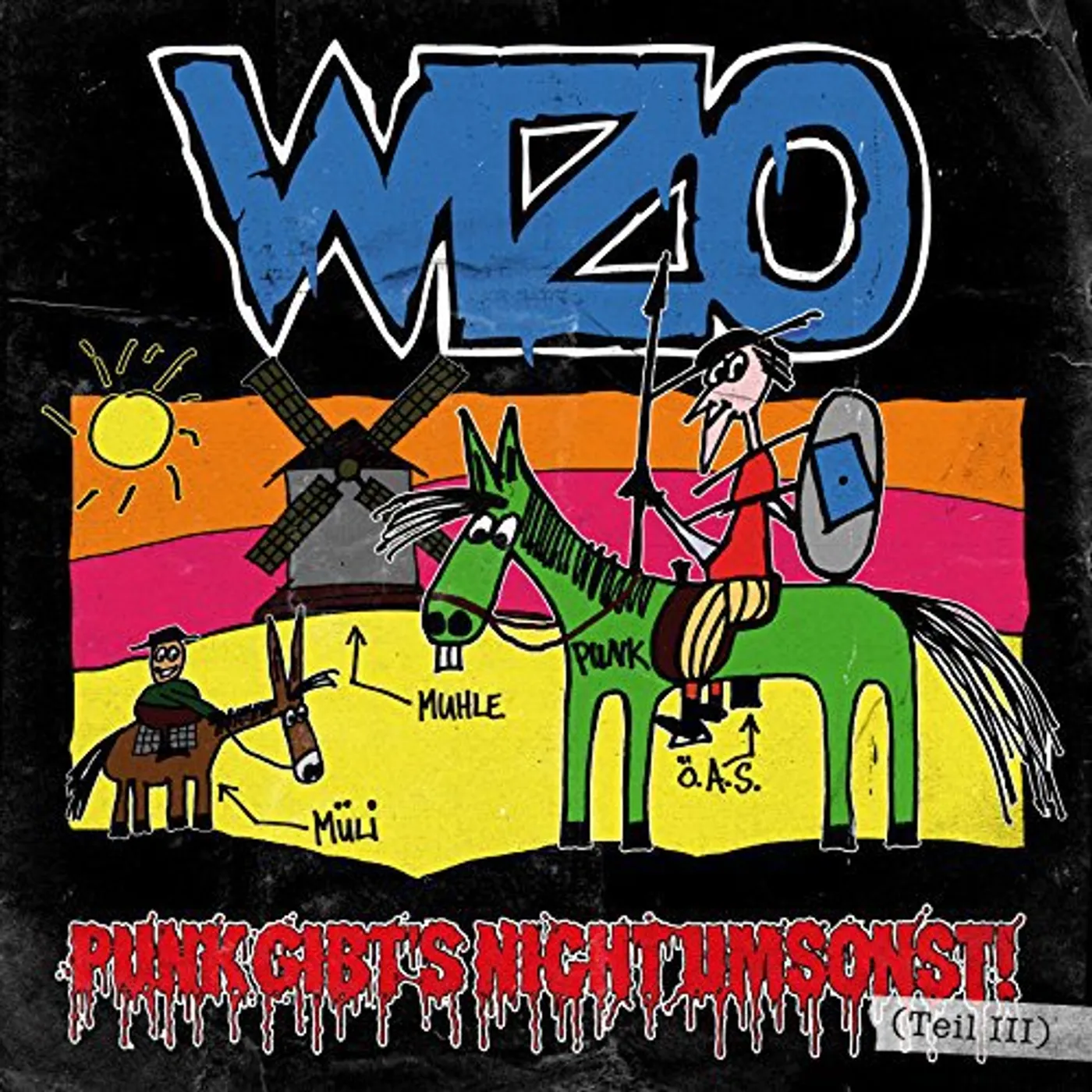 Wizo PUNK GIBT'S NICHT UMSO Vinyl Record