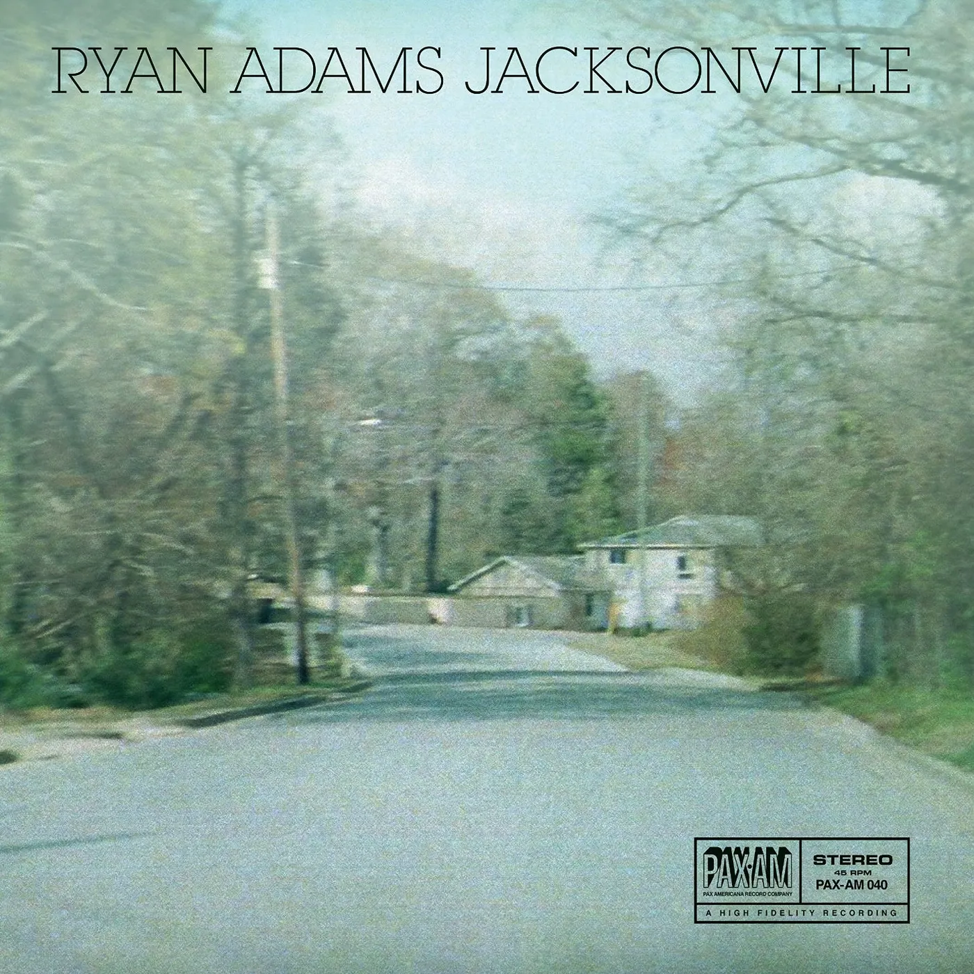 Ryan Adams JACKSONVILLE (Vinyl)