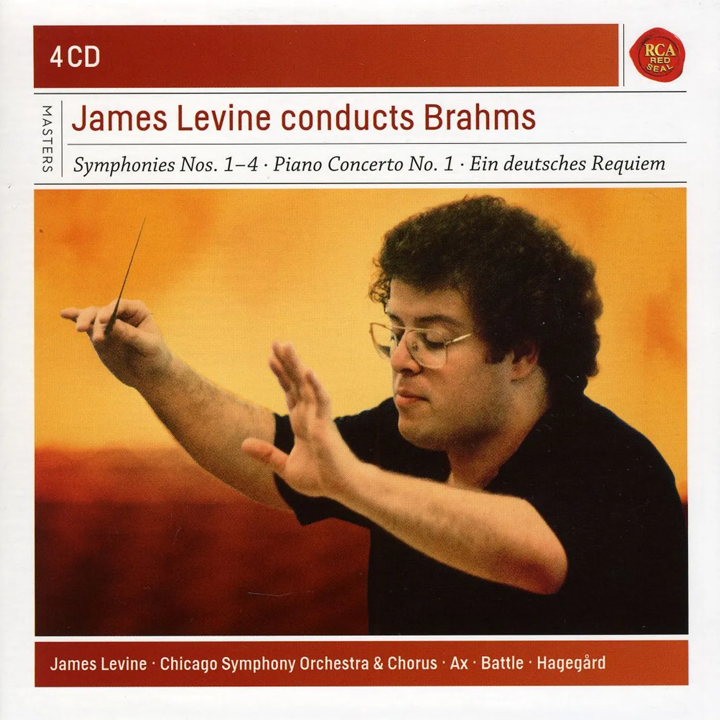 JAMES LEVINE CONDUCTS BRAHMS CD