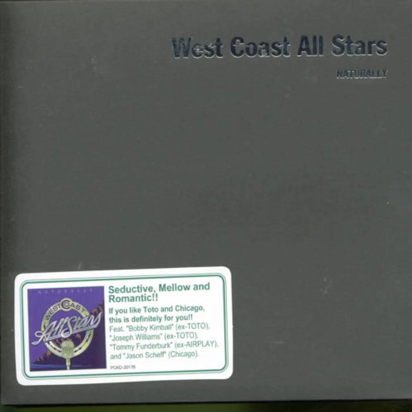 West Coast All Stars NATURALLY CD