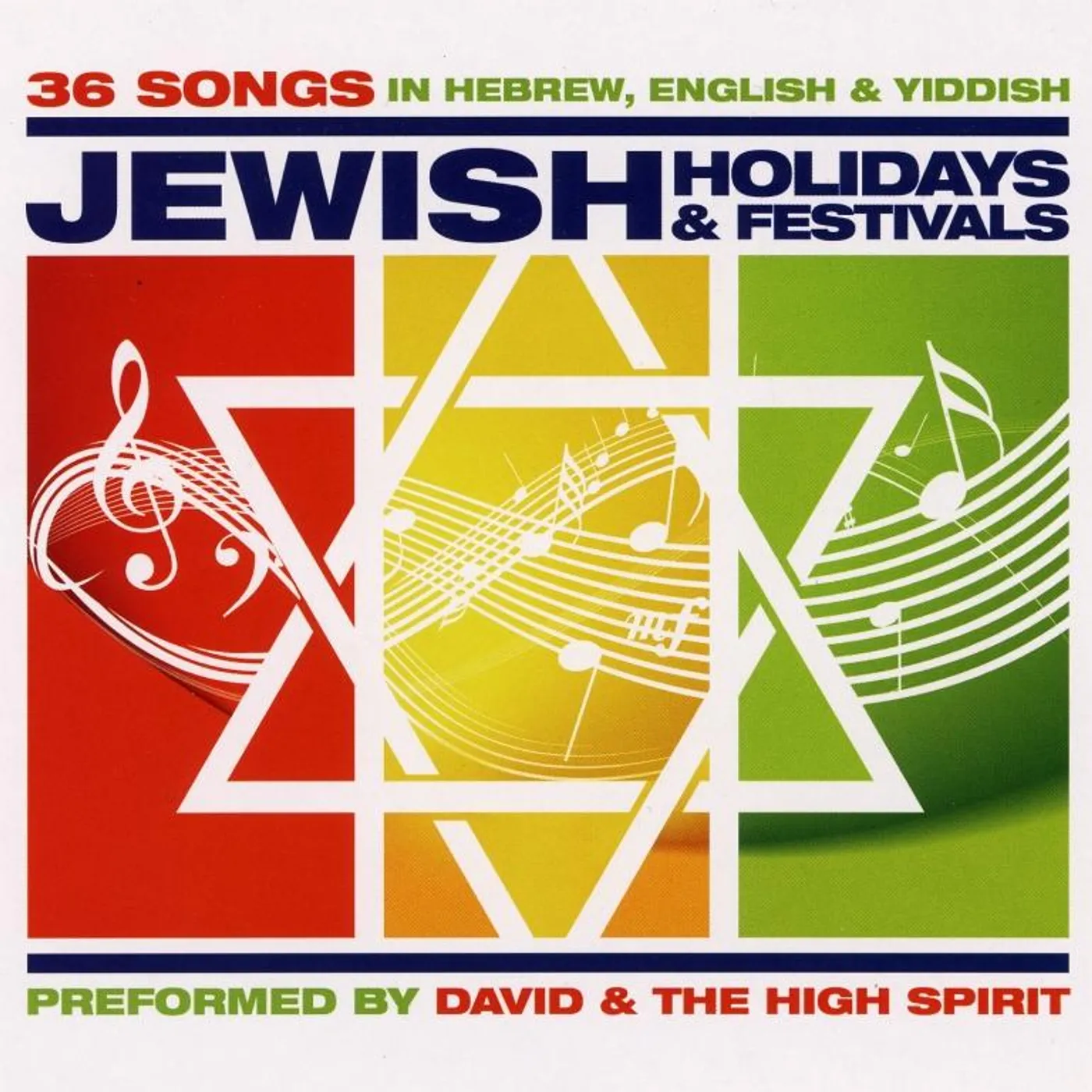 David and the High Spirit 301598 REAL COMPLETE JEWISH HOLIDAYS & FESTIVALS CD