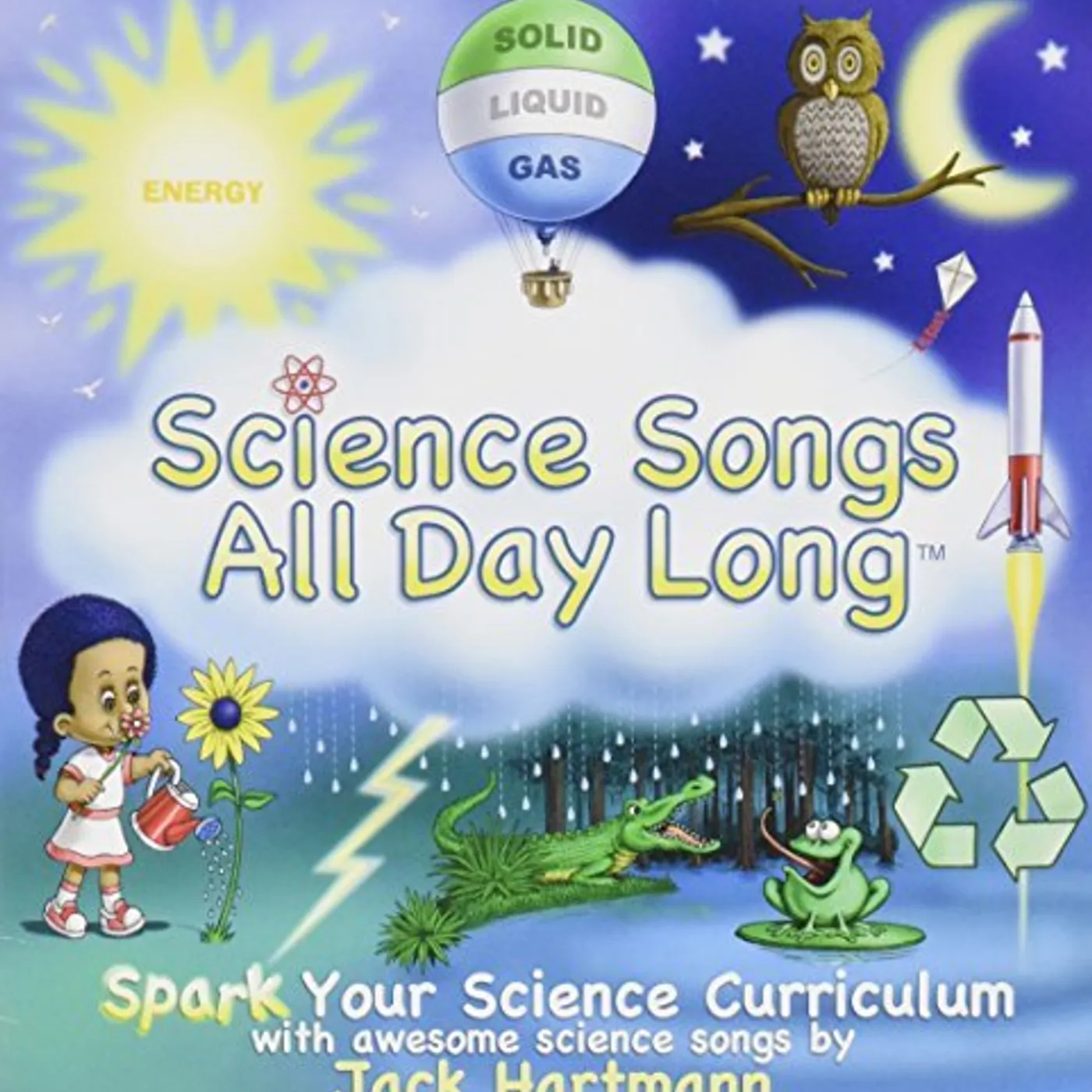 Jack Hartmann SCIENCE SONGS ALL DAY LONG CD