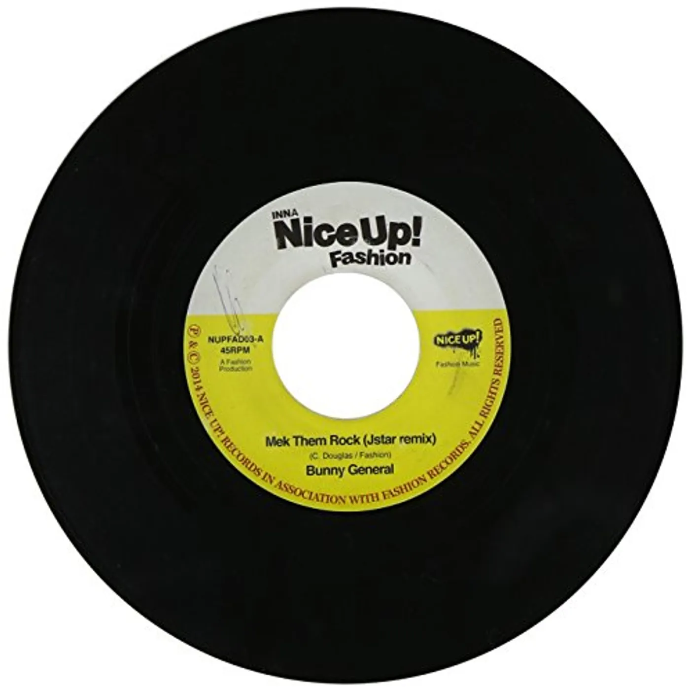 Bunny General Mek Them Rock (Jstar Remix) Vinyl Record