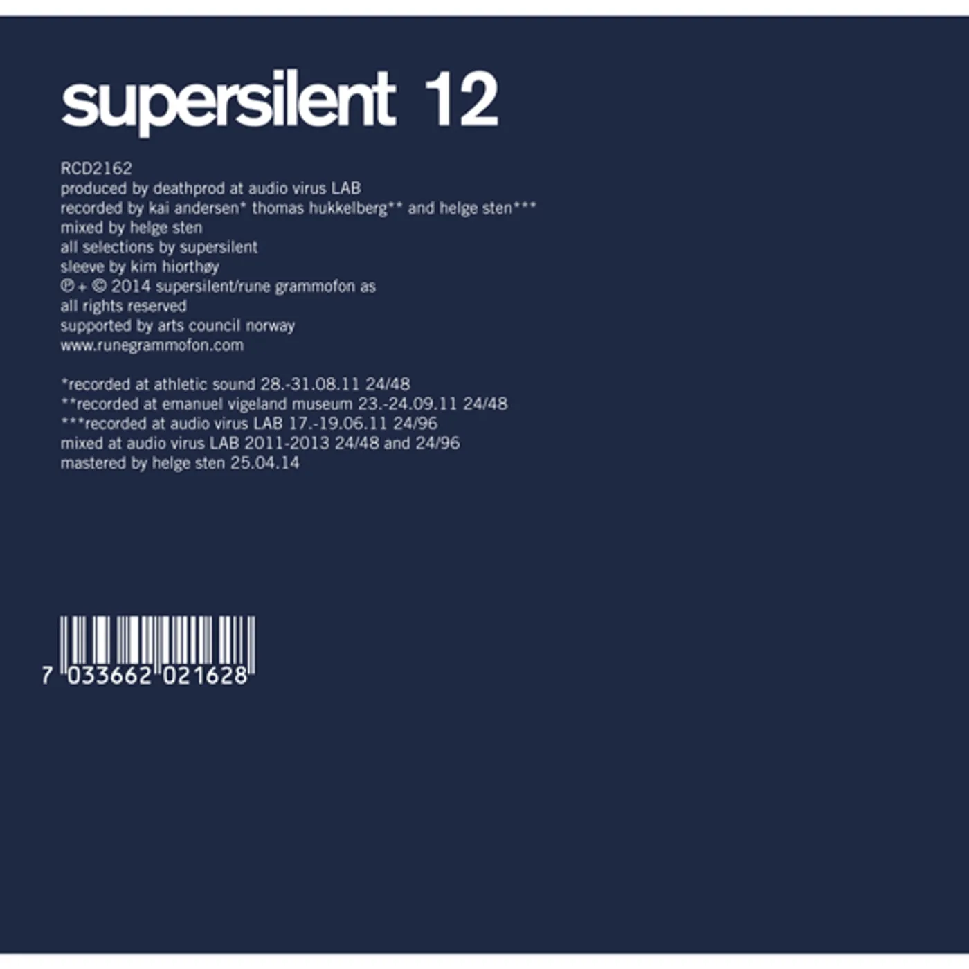 Supersilent 12 CD