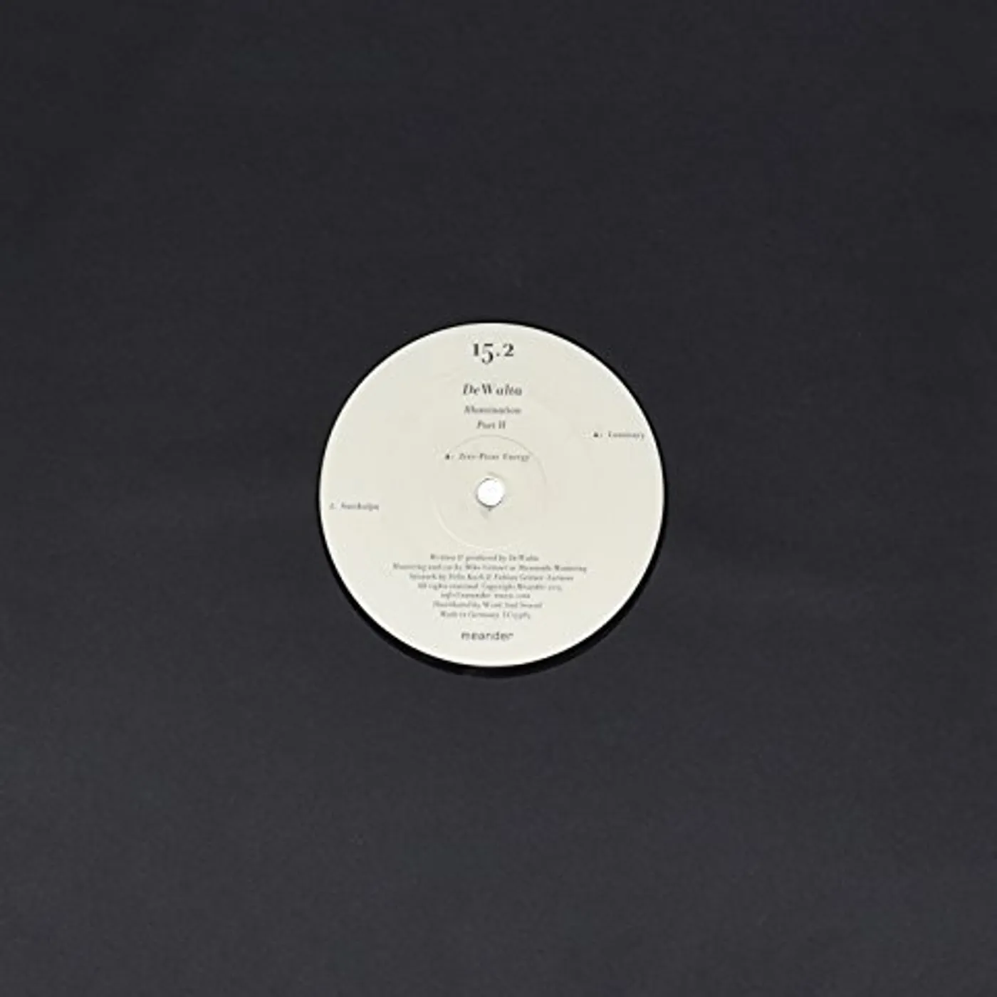 DeWalta ILLUMINATION 2 Vinyl Record