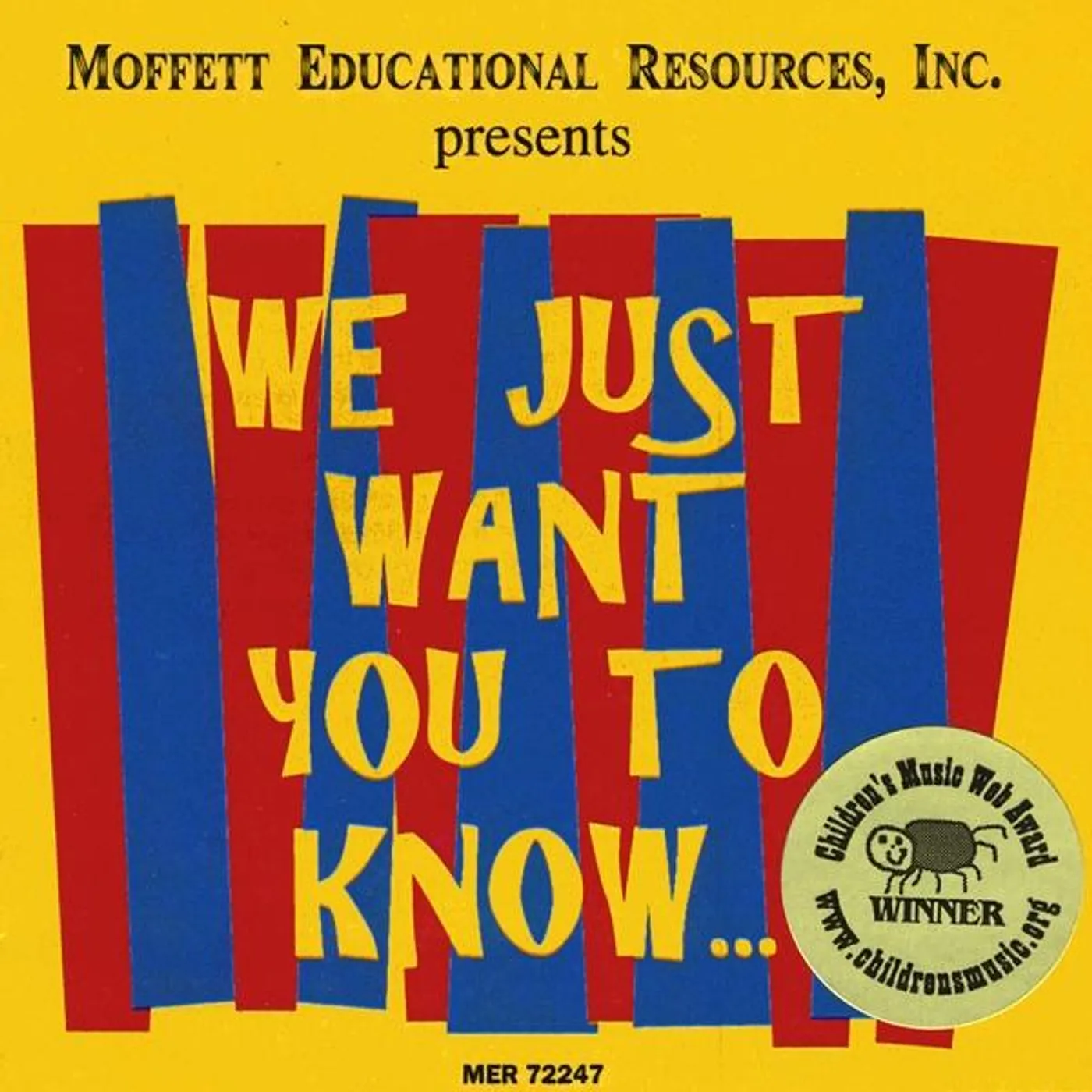 John Moffett WE JUST WANT YOU TO KNOW CD