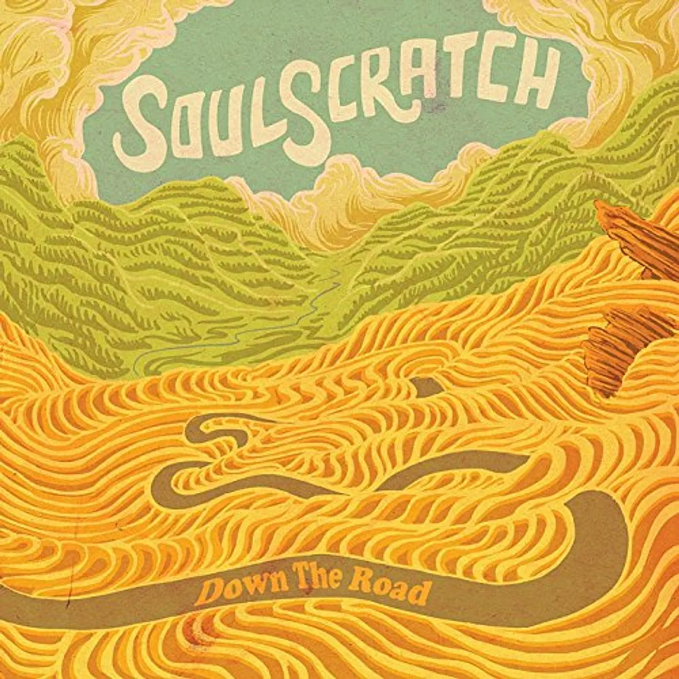 Soul Scratch DOWN THE ROAD CD