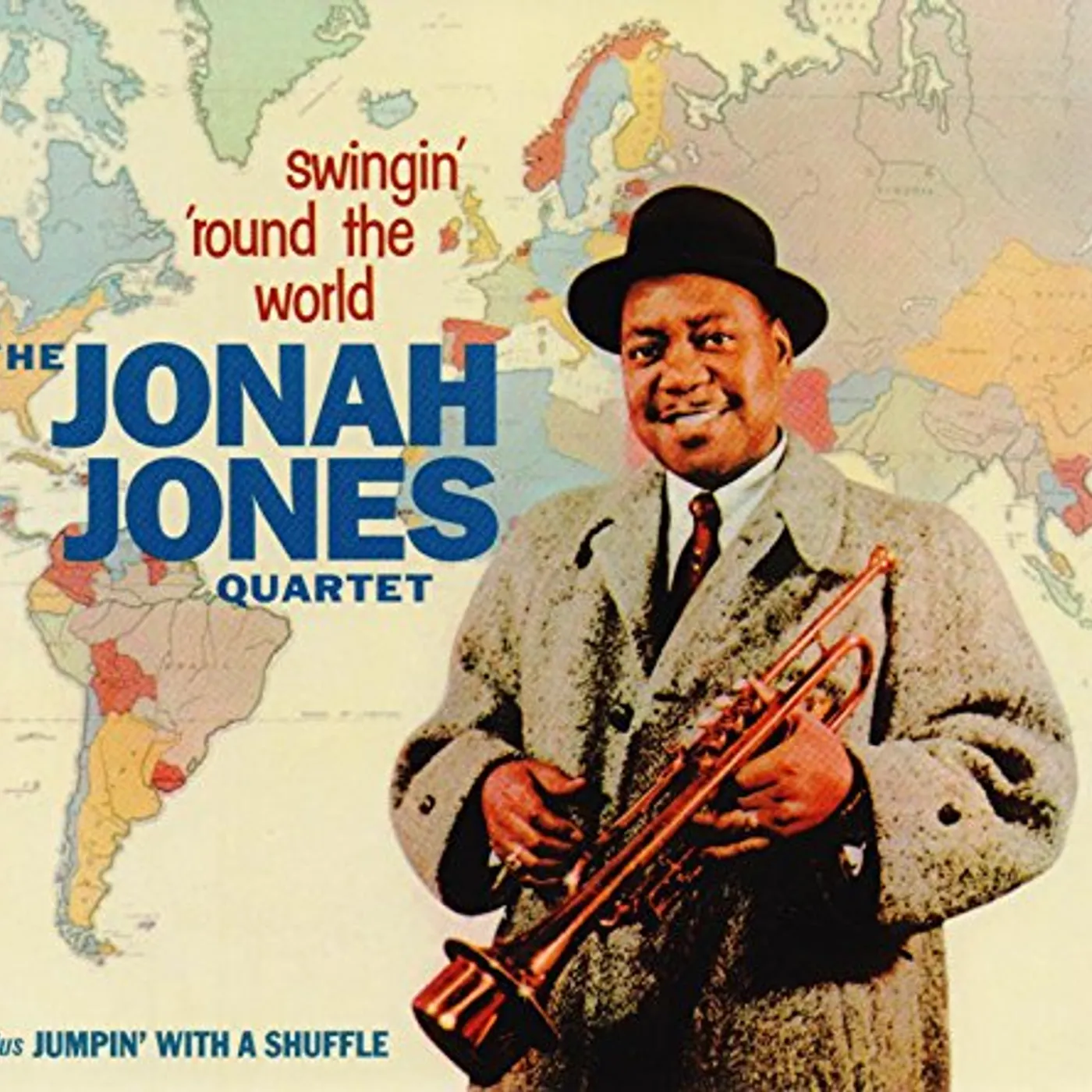 Jonah Jones SWINGIN AROUND THE WORLD / JUMPIN WITH A SHUFFLE CD