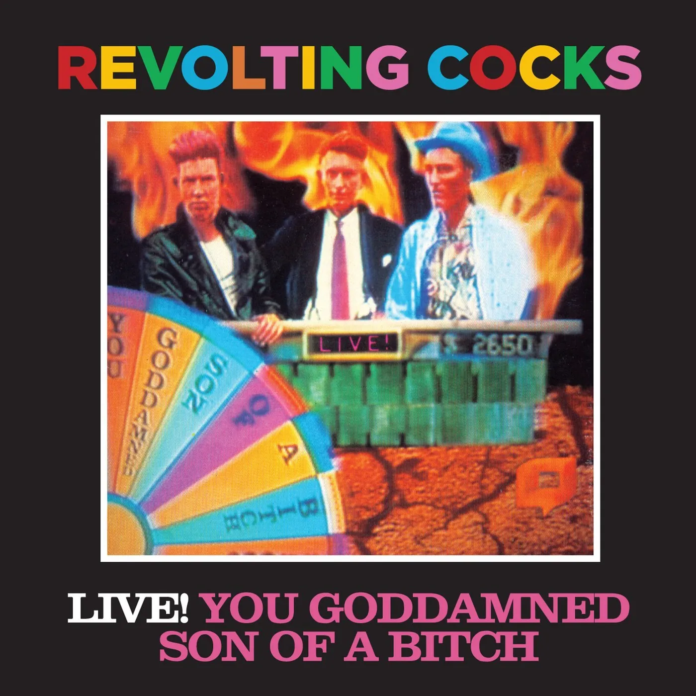 Revolting Cocks LIVE YOU GODDAMNED SON OF A BITCH CD