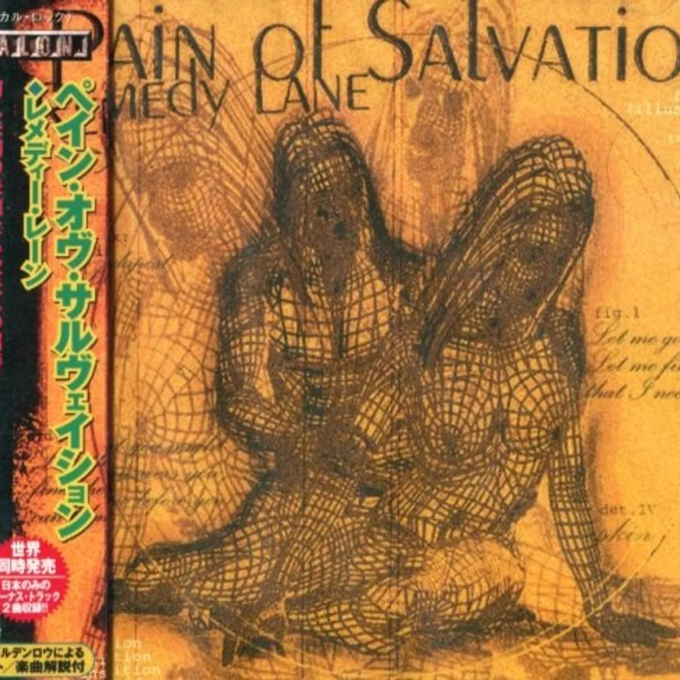 Pain of Salvation REMEDY LANE Vinyl Record - Holland Release