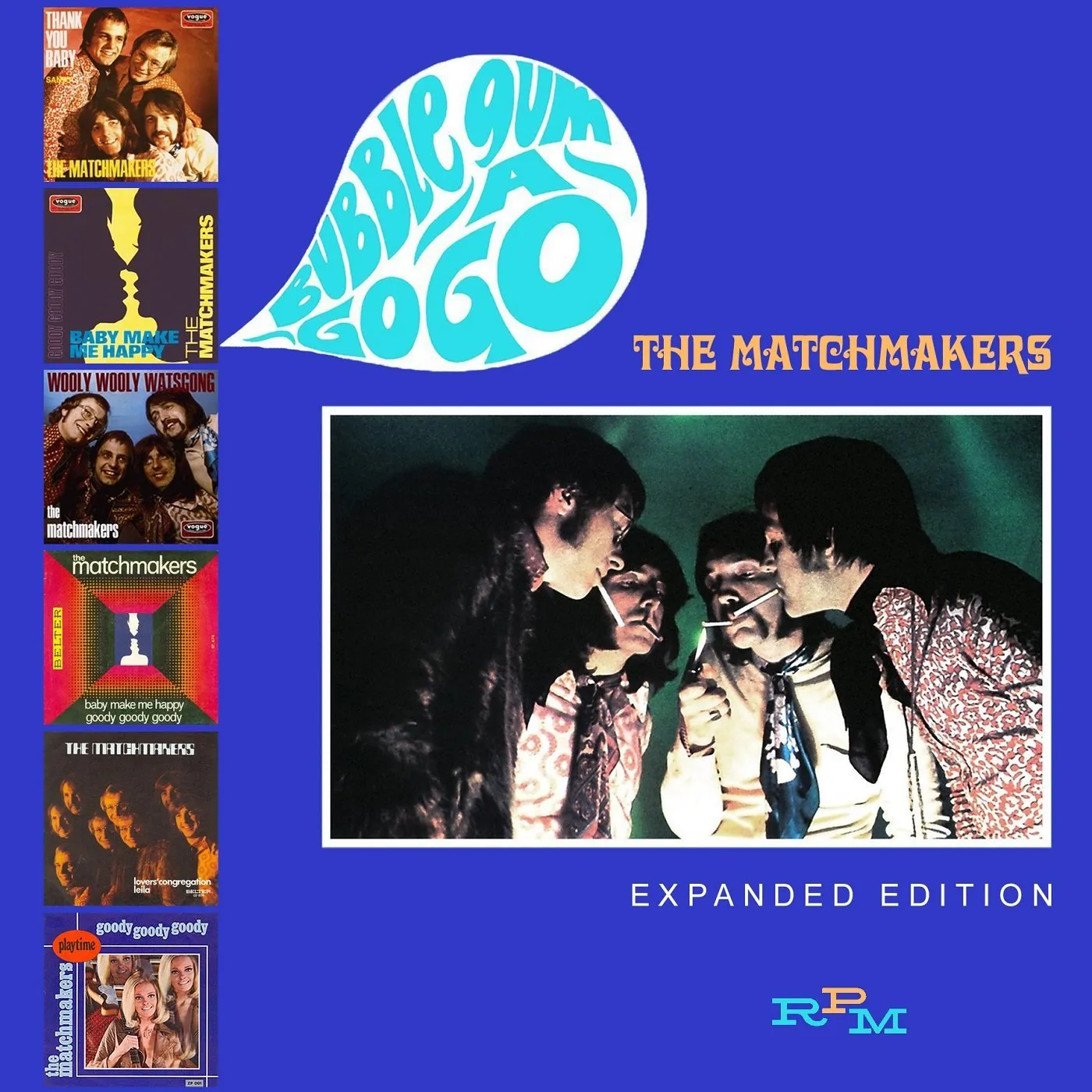 The Matchmakers BUBBLEGUM A GO-GO CD