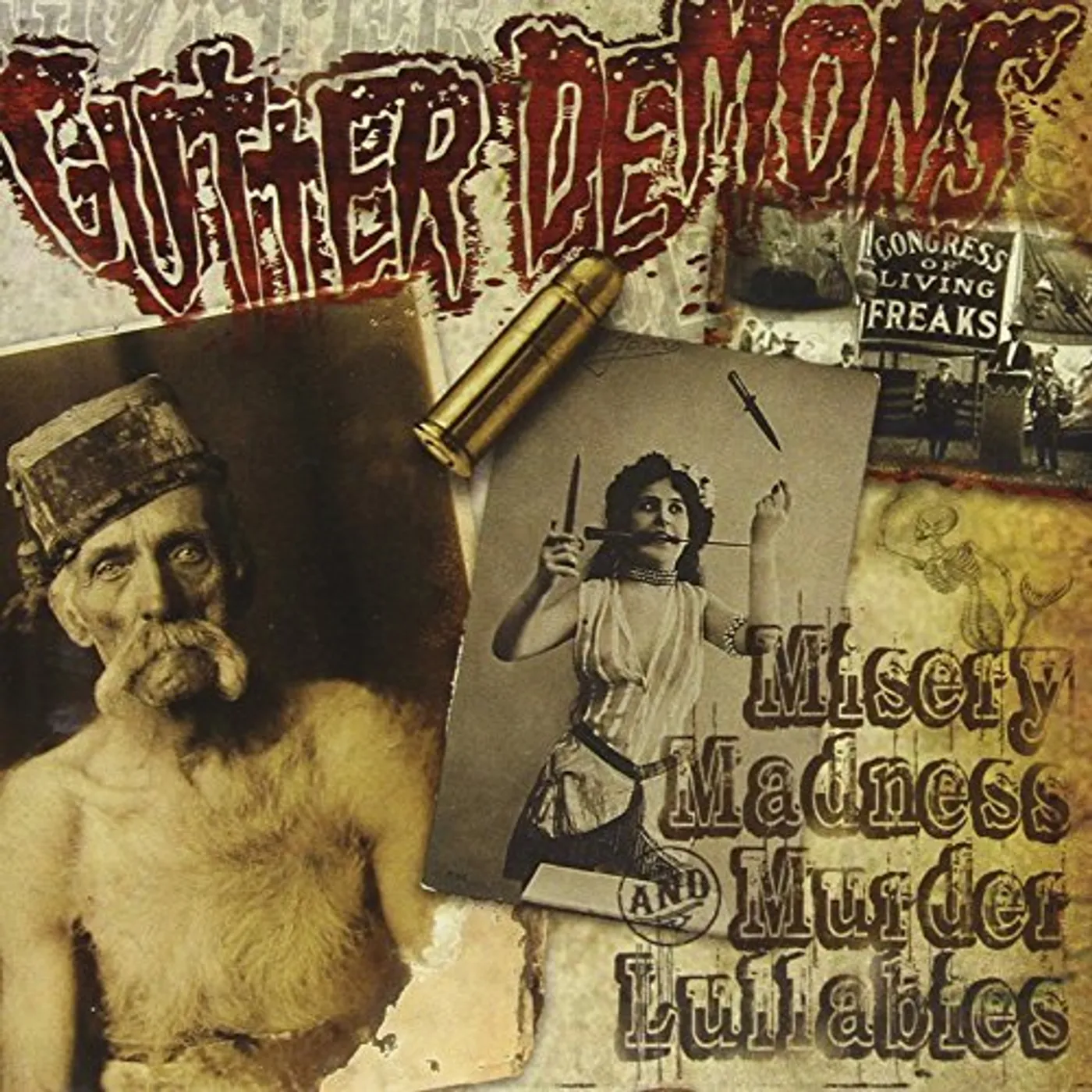 Gutter Demons MISERY MADNESS & MURDER CD