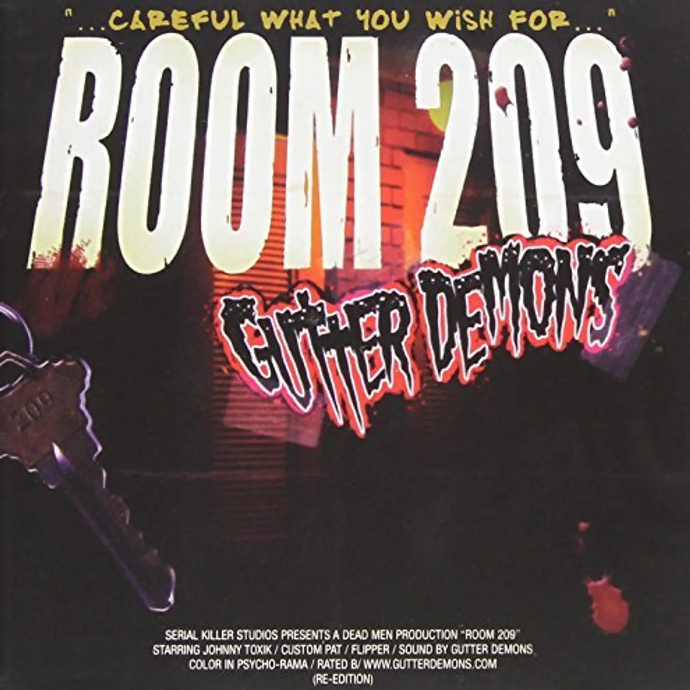 Gutter Demons ROOM 209 CD